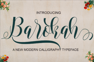 Barokah Font Review for Web Design Layouts