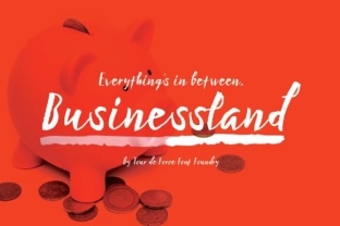 Businessland Font: Elegant Script for Web Design