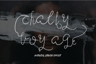 Chalky Voyage Font: Editorial Elegance for Modern Layouts