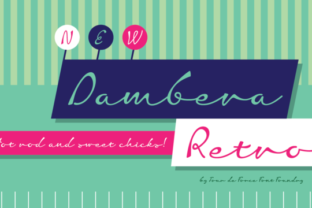 Dambera Font: Elevating Editorial Design with Retro Script
