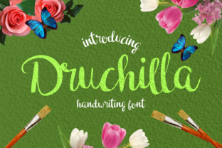 Druchilla: A Designer’s Take on This Script Amp Font