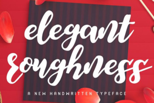 Elegant Roughness Font Review: Organic Script for Branding