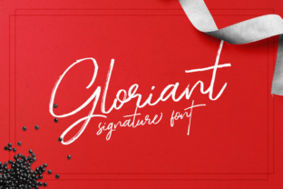 Gloriant Font: Elegant Script for Handmade Labels