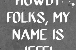 Jeff Font: Bold Display Typography for Digital Campaigns