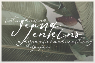 Jenna Jenkins Font: Authentic Handwriting for Web Design
