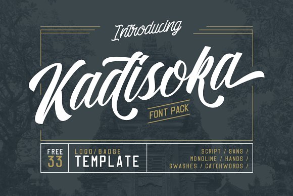 Kadisoka Font Review: A Script Amp Typeface for Branding