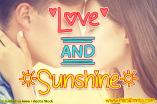 Love and Sunshine Font: A Web Designer’s Layout Review