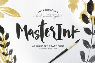 MasterInk Font: Adding Warmth to Small Business Branding