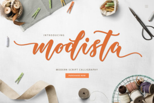 Modista Font: Elevating Campaign Visuals with Modern Script