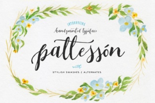 Patteson Font Review: A Script Typeface for Organic Branding