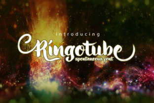 Ringotube Font: Handwritten Charm for Makers