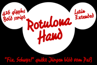 Rotulona Hand Font: A Cheerful Typeface for Branding