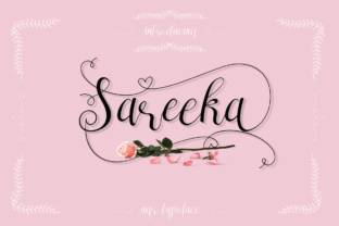 Sareeka Font: Modern Calligraphy for Web Design