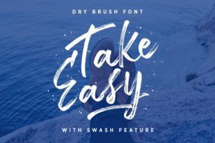 Take Easy Font: Adding Warmth to Digital Layouts