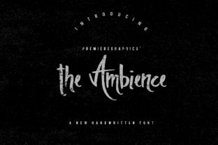 The Ambience Font: Elevating Editorial Horror Design